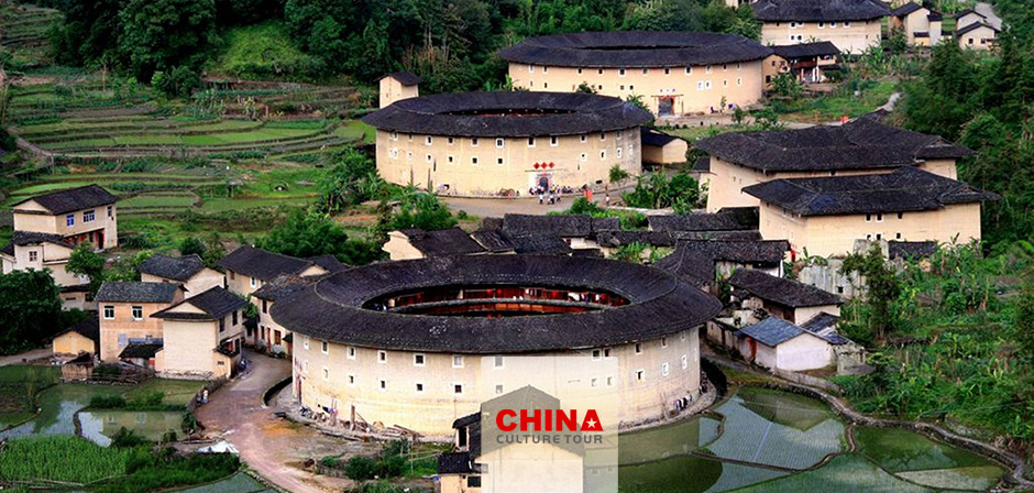 Round earth housings in Nanjing