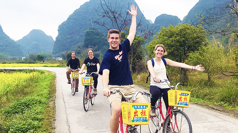 Biking in Yangshuo