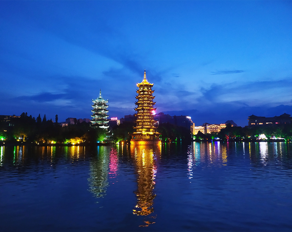 Sun and Moon Pagodas