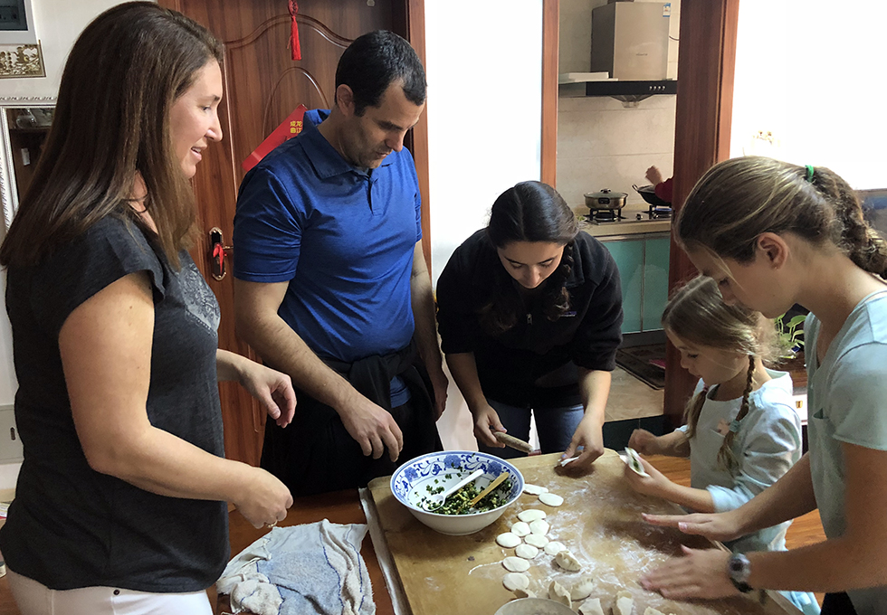 Dumpling making in Xian