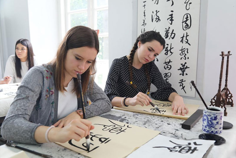 Calligraphy Learning in Xian