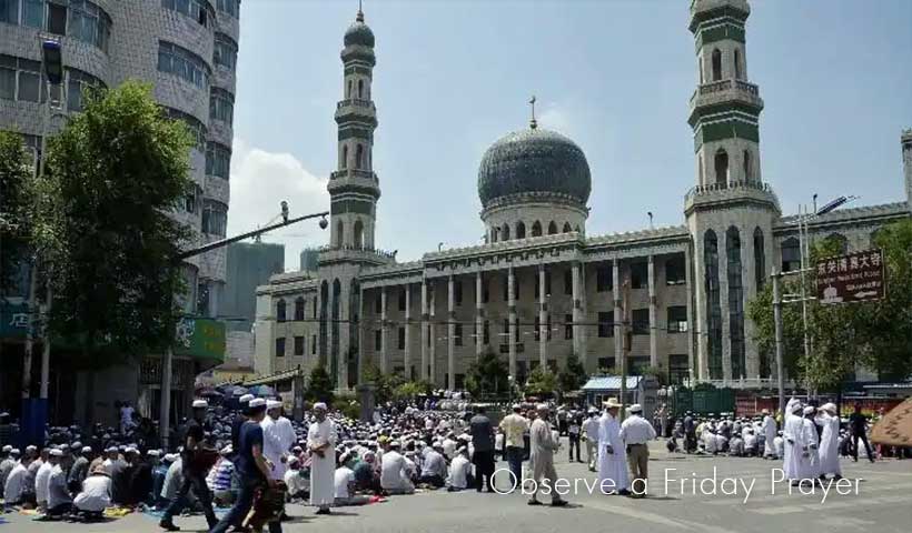 Dongguan Mosque Prayer